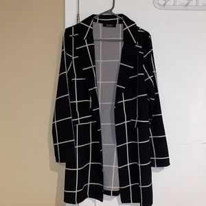 Black Long stripped jacket Akira Large